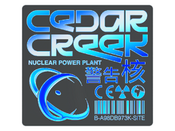 Sticker | Cedar Creek (Holo)