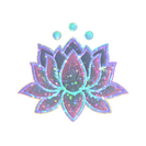 Sticker | Lotus (Glitter)