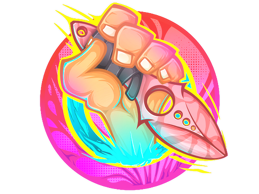 Sticker | Skelly Stabby