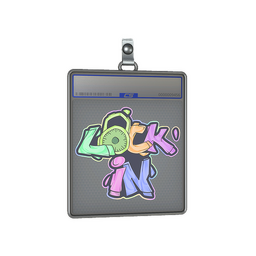 Sticker Slab | Lock In