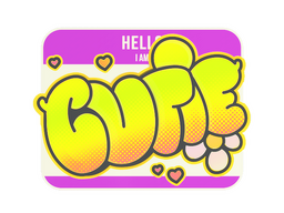 Sticker | Cutie (Holo)