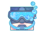 Наклейка | Водогляды (голографическая)