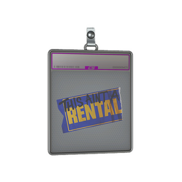 Sticker Slab | Ain't A Rental (Foil)