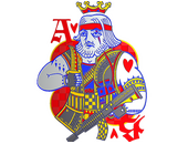 Наклейка | Король Крэссуотер (металлическая)