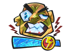 Sticker | Overloaded (Glitter)