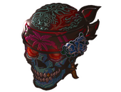 Наклейка | Лорена (металлическая)