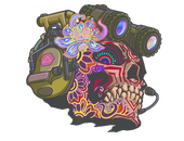 Наклейка | Лукас (голографическая)