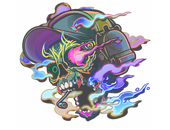 Наклейка | Клавис (голографическая)