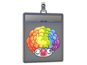 Sticker Slab | Clown Wig