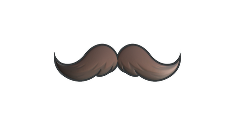 Sticker | Mustachio (Foil)