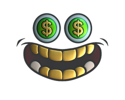 Sticker | Gold Teef (Foil)