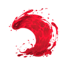 Sticker | Ruby Wave (Lenticular)