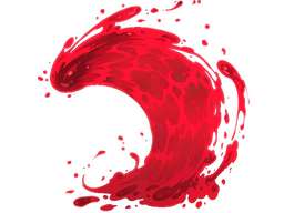 Sticker | Ruby Wave (Lenticular)