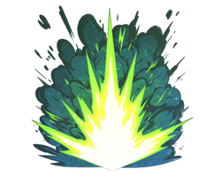 Sticker | Boom Detonation (Glitter)