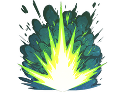 Sticker | Boom Detonation (Glitter)