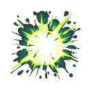 Sticker | Boom Epicenter (Glitter)