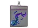 Sticker Slab | Winding Scorch (Foil)