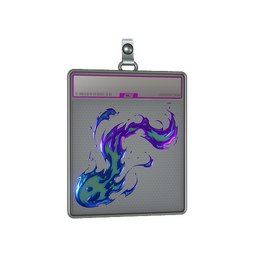 Sticker Slab | Winding Scorch (Foil)