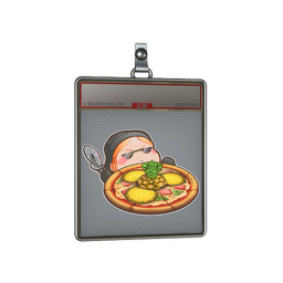 Sticker Slab | Pineapple On Pizza (Lenticular)