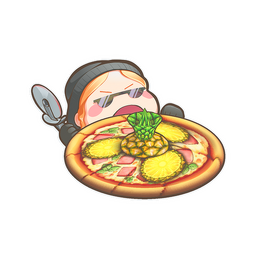 Sticker | Pineapple On Pizza (Lenticular)