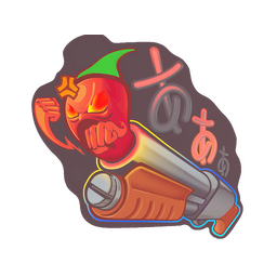 Sticker | Pepper Gauge (Lenticular)