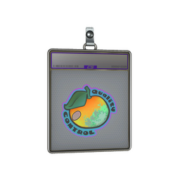 Sticker Slab | Quality Control (Holo)