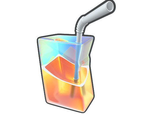 Sticker | Juice Box (Holo)