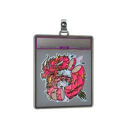 Sticker Slab | Dragon Fruit (Foil)