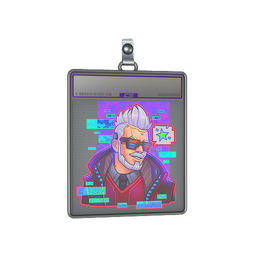 Sticker Slab | Cyber Romanov (Holo)