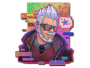 Sticker | Cyber Romanov (Holo)