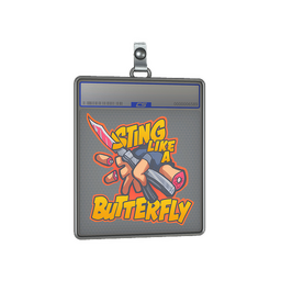 Sticker Slab | Sting Like A Butterfly