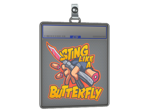 Sticker Slab | Sting Like A Butterfly