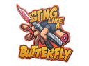 Sticker | Sting Like A Butterfly
