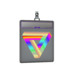 Sticker Slab | Infinite Triangle (Holo)