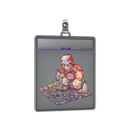 Sticker Slab | Street Artist (Glitter)