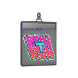 Sticker Slab | Run T, Run
