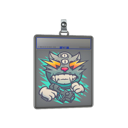 Sticker Slab | Zap Cat