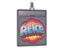 Sticker Slab | Rekt (Holo)