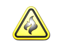 Sticker | Flammable (Foil)