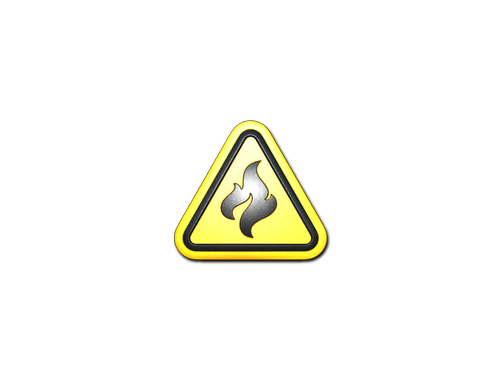 Sticker | Flammable (Foil)