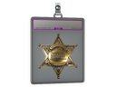 Sticker Slab | New Sheriff (Foil)