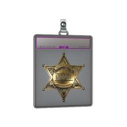 Sticker Slab | New Sheriff (Foil)