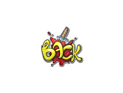 Autocolante | Backstab