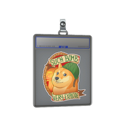 Sticker Slab | Bomb Doge