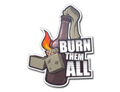 Sticker | Burn Them All