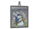 Sticker Slab | War Penguin