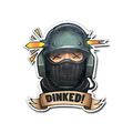 Sticker | Dinked