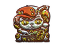Sticker | Lucky Cat (Foil)
