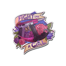 Sticker | Fight like a Girl