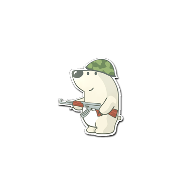 Sticker | Nelu the Bear